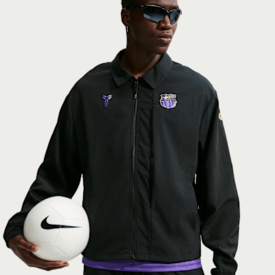 Reviews: FC Barcelona Away Men's Kobe Soccer Woven Jacket. Nike.com